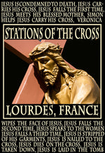DIVINE CHRIST STATION OF THE CROSS POSTERS - Ragazza Di Maria (Mary's Girl)