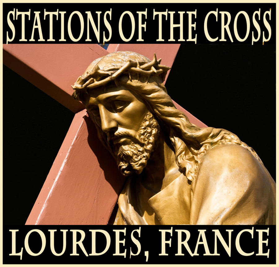 JESUS CHRIST - LOURDES FRANCE SCULPTURE PHOTOGRAPH