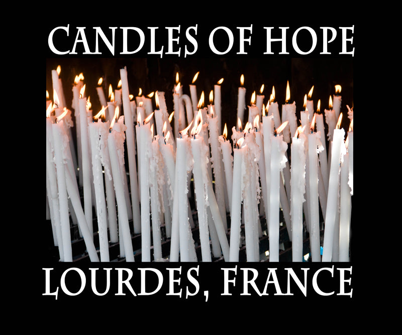 The Lourdes France Candles of Hope Poster