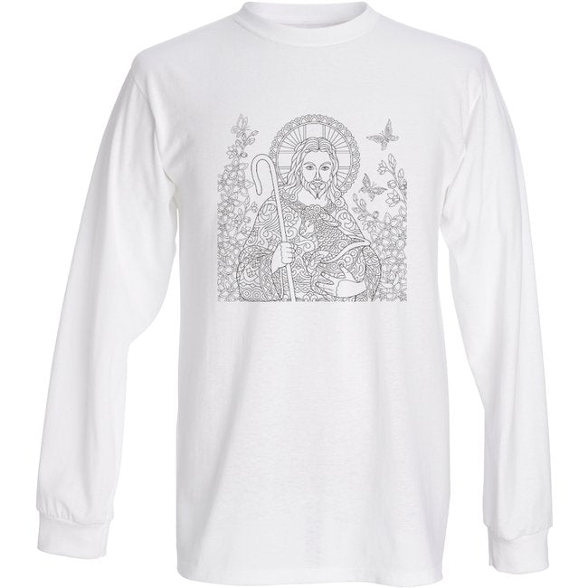 CHRIST AS SHEPHERD LONG-SLEEVED TEE