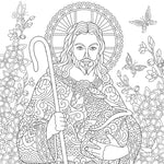 CHRIST AS SHEPHERD LONG-SLEEVED TEE - Ragazza Di Maria (Mary's Girl)