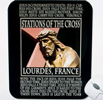 THE STATIONS OF THE CROSS MOUSEPAD