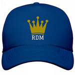NAVY BLUE RDM CAP WITH GOLD CROWN