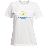 RAGAZZA DI MARIA WOMEN'S SOFT-SPUN COTTON LOGO TEE